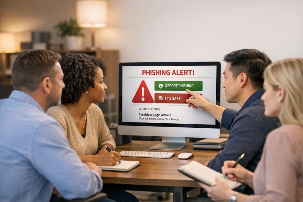 How to Train Teams to Report Phishing Attempts