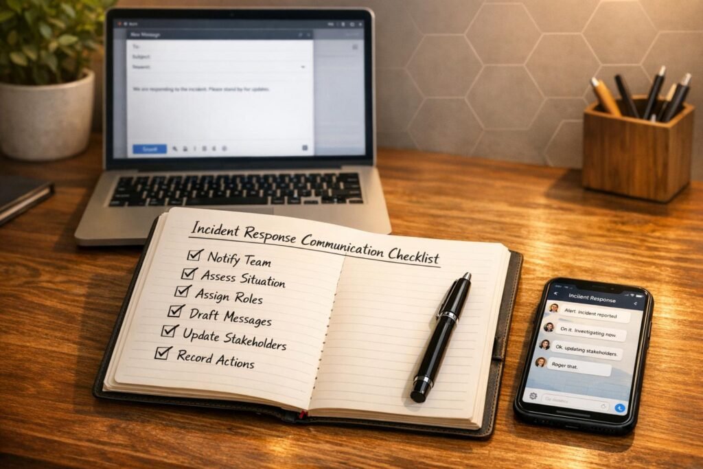 Checklist for Incident Response Communication Protocols